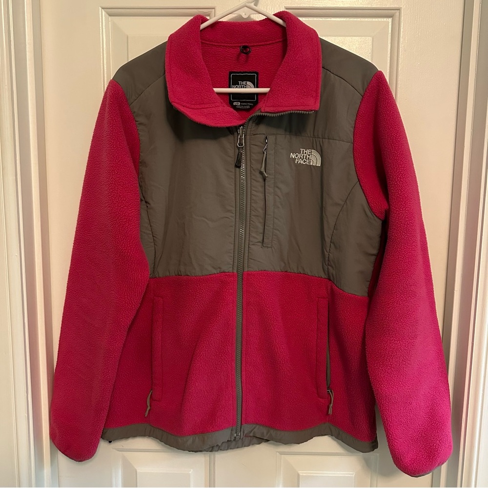 The North Face Pink Denali Jacket, Size L - Picture 2 of 6